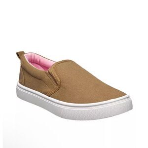 Lucky Brand Little Girls Edie Sneaker in Cognc Size 1M